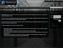 Tablet Screenshot of electroncard.com
